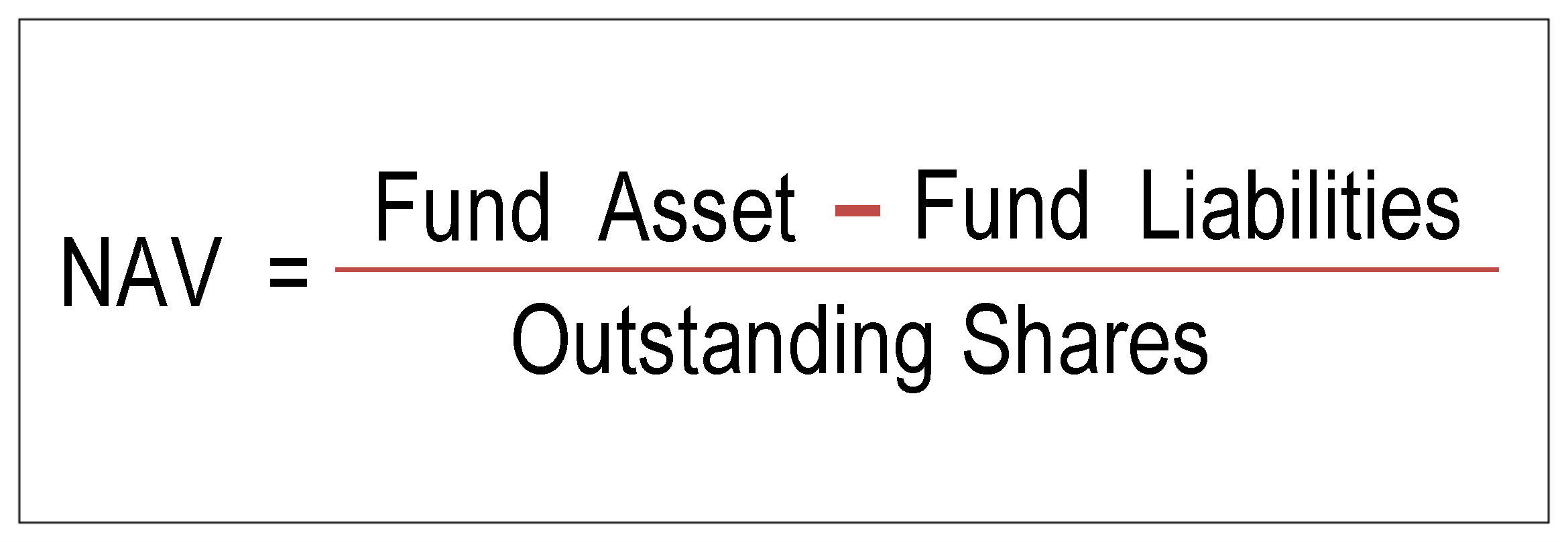 net asset value calculation