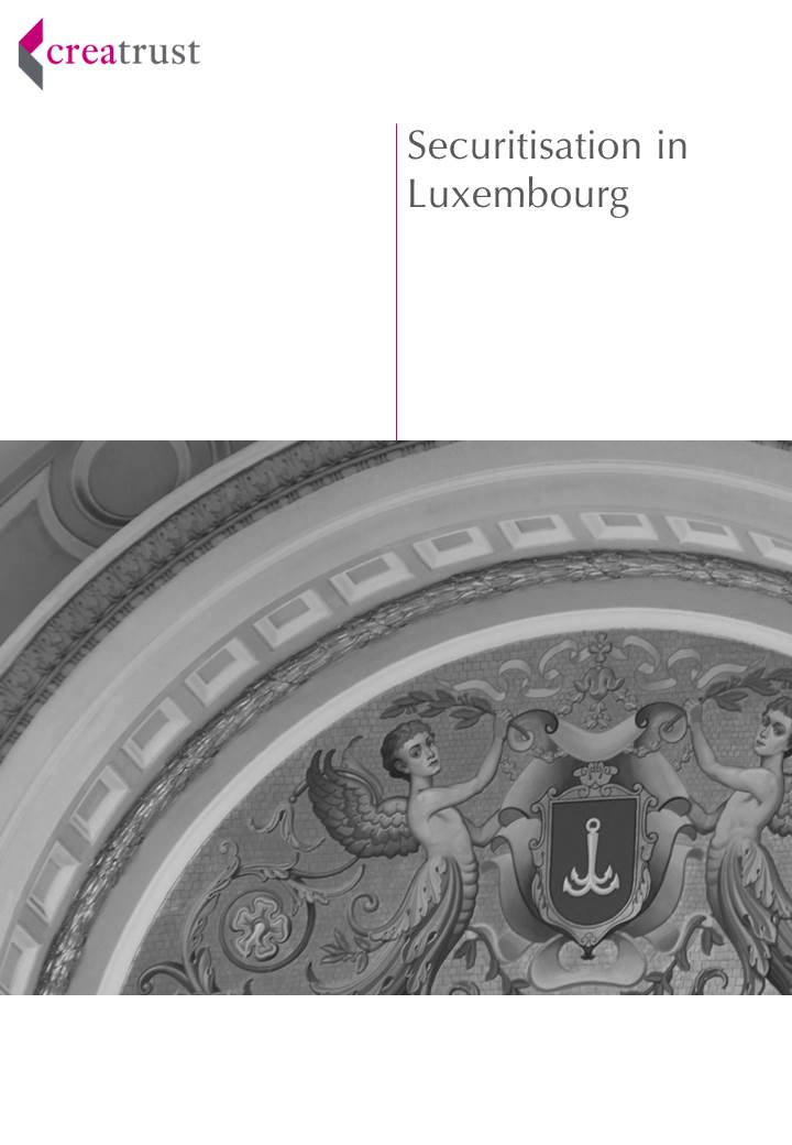 Creatrust Brochure | Securitisation