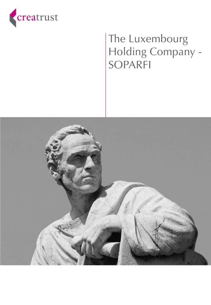 Creatrust Brochure | SOPARFI